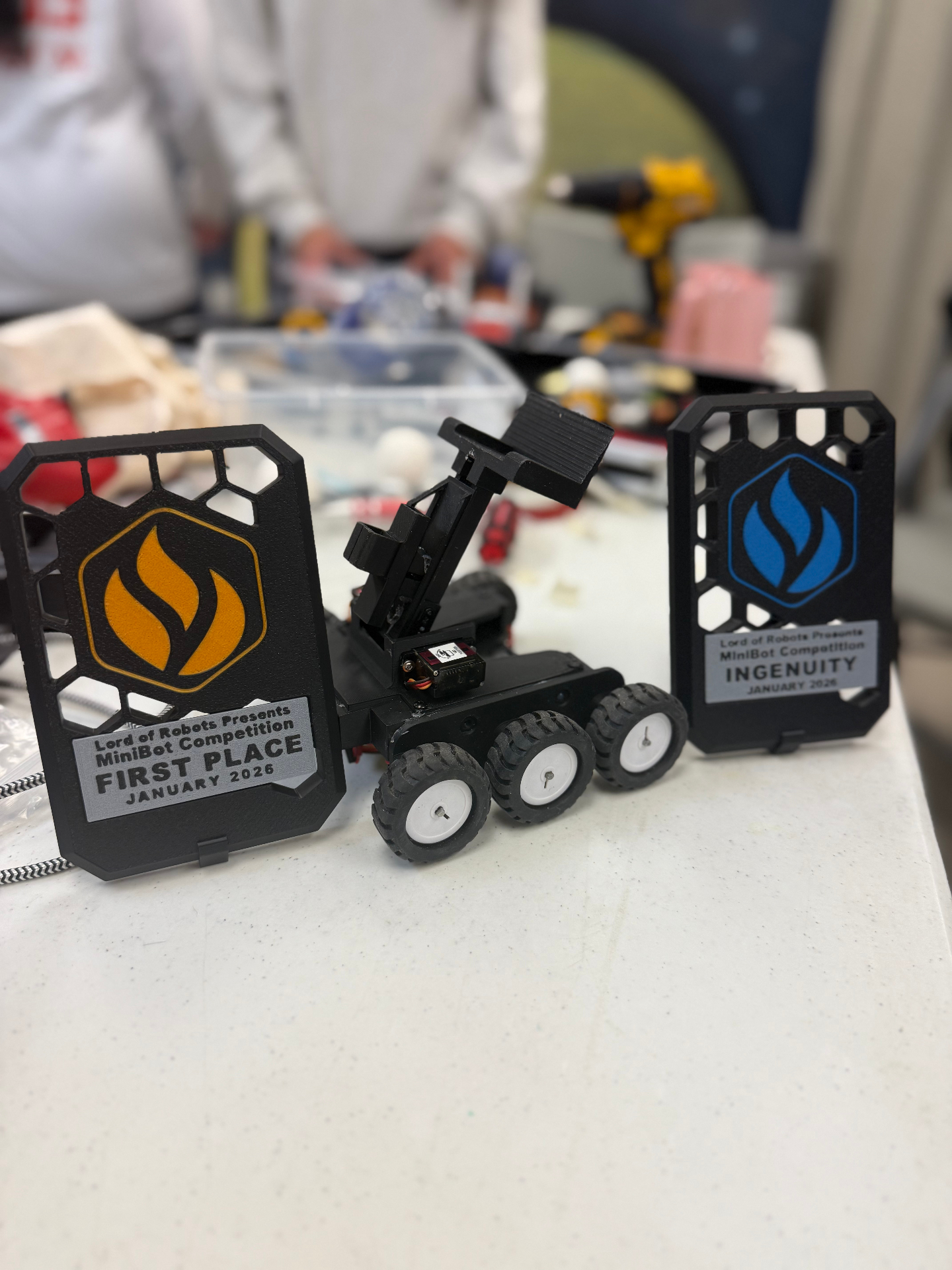 Final Robot Design - competition photo